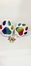 Load image into Gallery viewer, White Paw Keychains