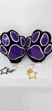 Load image into Gallery viewer, Purple Paw Keychian