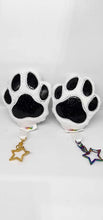 Load image into Gallery viewer, White Paw Keychains
