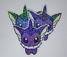 Load image into Gallery viewer, Shiny Chibi Eveelution Sparkly Pack Magnets
