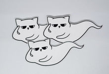 Load image into Gallery viewer, Cute Ghost Kitty Sticker Set
