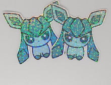 Load image into Gallery viewer, Chibi Eveelution Sparkly Pack Magnet
