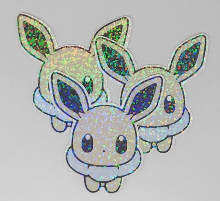 Shiny Chibi Eveelution Sparkly Pack