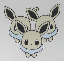 Load image into Gallery viewer, Shiny Chibi Eveelution Matte Pack Magnet
