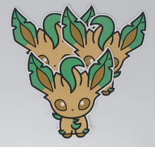 Load image into Gallery viewer, Shiny Chibi Eveelution Matte Pack Magnet
