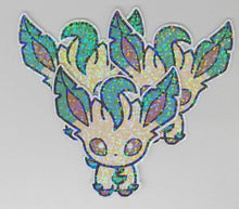 Load image into Gallery viewer, Chibi Eveelution Sparkly Pack Magnet
