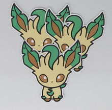 Load image into Gallery viewer, Chibi Leafeon Sticker
