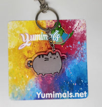 Load image into Gallery viewer, Pusheen Acrylic Keychain
