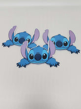 Load image into Gallery viewer, Cute Blue Little Alien Headshot Sticker
