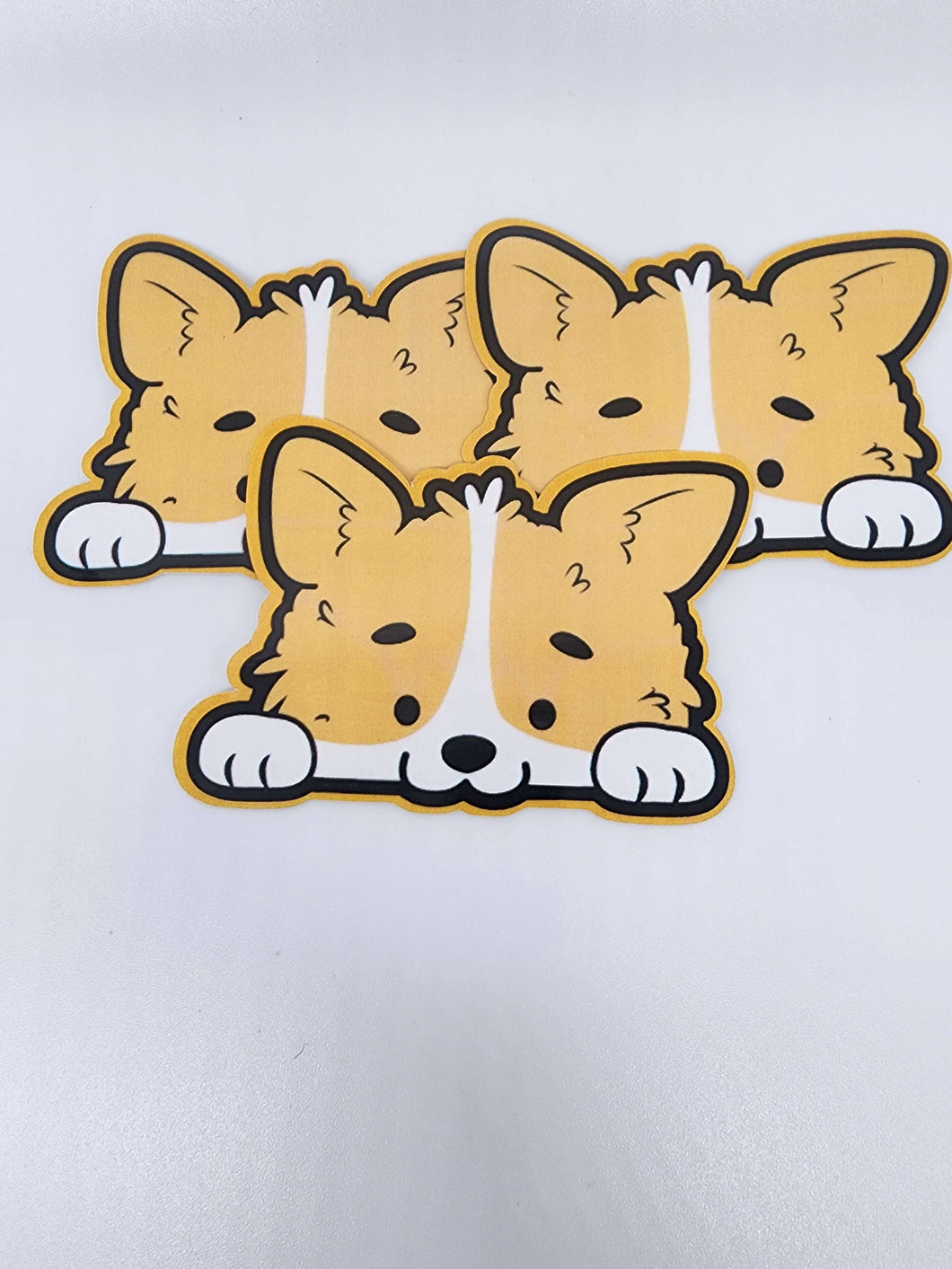 Corgi Peek Magnet