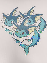 Load image into Gallery viewer, Vaporeon Inspired Sticker
