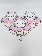 Load image into Gallery viewer, Donut Kitty Magnet
