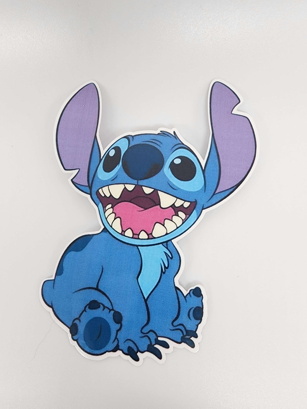 Cute Blue Alien Sticker