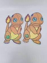 Load image into Gallery viewer, Charmander Inspired Plush Sticker
