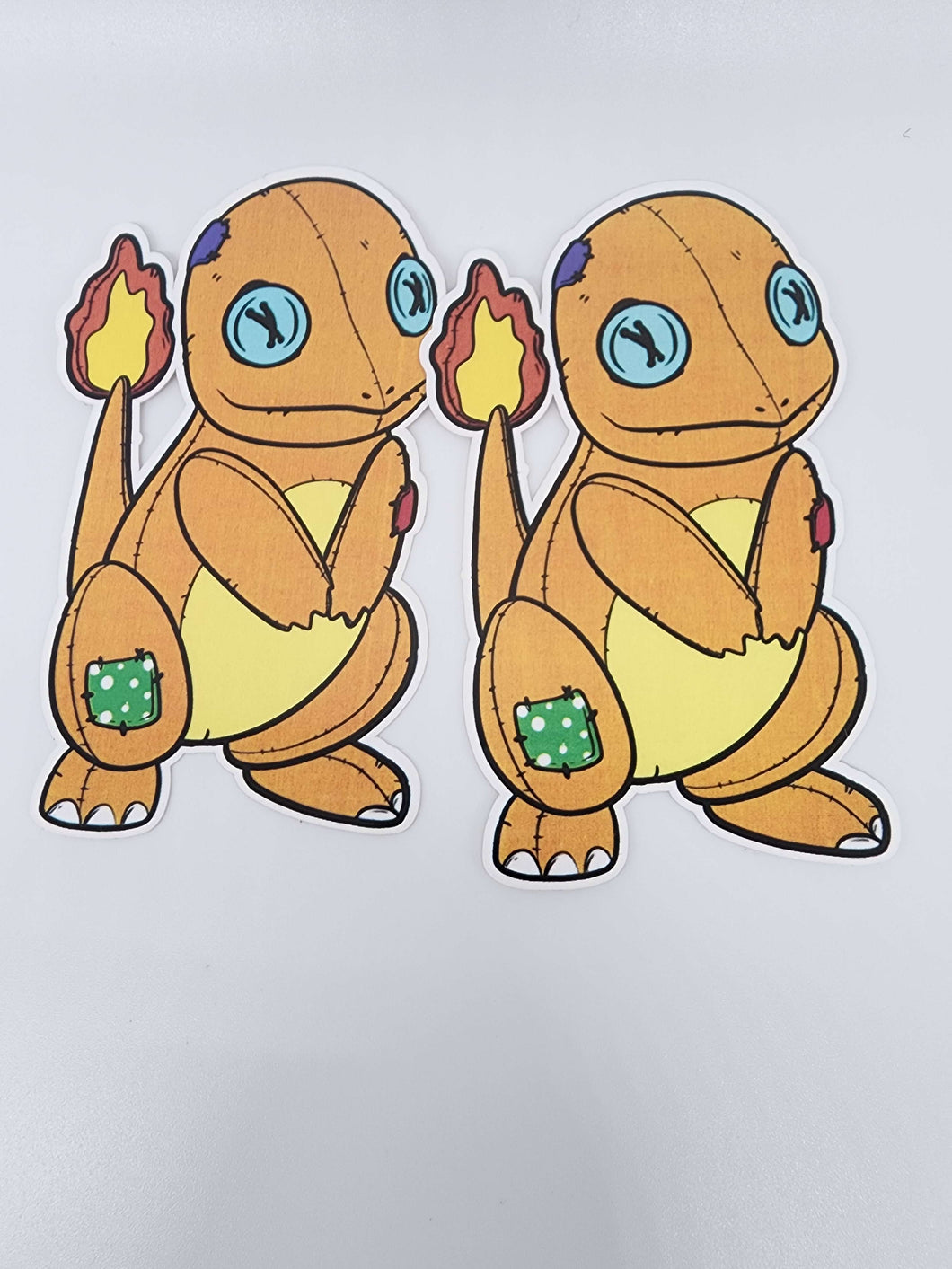 Charmander Inspired Plush Sticker