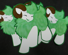 Load image into Gallery viewer, Yumimals Cotton Candy Sheep Sticker
